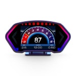 자동차 앞유리 속도계 주행 자동차용품 악세사리 속도표시 MultiData Car HUD Head Up 디스플레이 Digital OBDGPS경사계 스마트 게이지... 