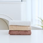 코코베베 뱀부 무지 160g 아기 세면 목욕 타올 수건 : 코코베베 타올