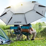 시원한 나만의 공간 파라솔 특대형 그늘막 야외정원 휴대용 : 아이리스인터내셔날