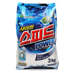 샤이린 스피드 파워 세탁세제 3kg, 드럼세탁기겸용 가루세제 베이킹소다 과탄산 나트륨 함유 : 지누지누