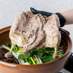 순이네꿈 능이버섯 오리 백숙 찰밥 밀키트 4인분 (문경맛집 수제 보양식 윤성빈 PICK) : 순이네꿈