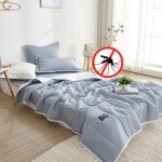 모기 차단 기피 항균 여름 쿨링 햄프 패드 이불 : 드림나인