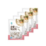 청정원 순쌀떡국떡 1kg x 4개 쫀득하고 부드러운 식감 떡국 라면토핑 설날 : 마인유통