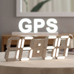 국산 플라이토 GPS 전파수신 LED 벽시계 개업 선물 사무실 거실 디지털 전자 38cm : 지성아이엔씨