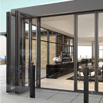 오케이폴딩도어 설치/시공, 아파트상가, 카페, 베란다, 카센터 16t페어유리 : 문수리다컴