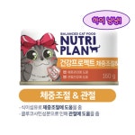 동원 뉴트리플랜 건강프로젝트 체중조절&관절 160g 고양이캔 뽀짜툰 : 하이댕냥