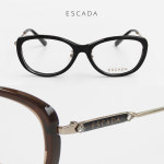 에스까다 캣아이 뿔테 안경 가벼운 안경테 VES B86G : 아이러브안경