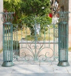 전원주택 철제 대문 엔틱 울타리 농장 정원 유럽풍 철문 별장 펜션 인테리어 : 베리굿하우스