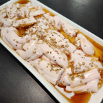 당일도축 초신선 등골 한판 300g 소등골 생등골 등골회 : 도축장집아들들