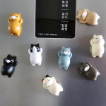 인테리어자석 낮잠고양이 8종세트 인테리어 마그넷 : 룰루해피