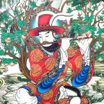 창부대감 족탱화 (50x70) 불교용품 탱화 액자 : 동방불교사