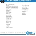 Comply 175010111 아이솔레이션 소음 제거 메모리 폼 이어폰 팁 Anker Soundbuds KZ ZST SoundPEATS Q30 Symphonized NRG 30 및... 