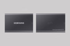 삼성전자 외장SSD T7 500GB 타이탄그레이색상 MU-PC500T/WW : 윤 상회