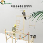 앵무새 놀이터 스탠드 대형 : 엘앤에스유통