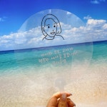 부채토퍼 여행토퍼 일러스트부채 : 시맘수 나눔공방