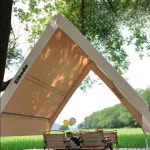 방가로 캠핑 원두막 몽골식 여행 경로당 테라스 조립식 천막 바베큐장 펜션 : PK플러스