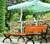 공원 야외 벤치 농구장 인용 스테인리스 장의자 정류장 의자 : 셀러케이스토어