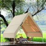 방가로 캠핑 원두막 몽골식 여행 경로당 테라스 조립식 천막 바베큐장 펜션 : PK플러스