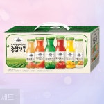 가야농장 종합선물세트  꼬마병 180mL 12병 주스 : 올브랜드스토어