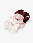 미니말리스타 헤어클립 MINIMALISTA The HYA large mulberry-silk scrunchie pack of three : 홈나래