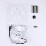 120mm 오인페 미니피씨 앰프 허브 USB 저소음 쿨러 쿨링팬 (스퀘어) : 홈앤툴즈