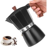 PZJFH 300ml 에스프레소코처 모카탑 카페메슈인 6 타센 모카 인덕션 히체베스테엔디거 그리프 무리 에스프레소코처러스 알루미늄 레기에룽... 