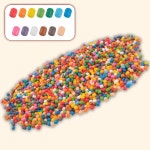 방과후활동 플레이콘 5000 대용량 리필  미니수수깡 혼합 : 수담 스토어