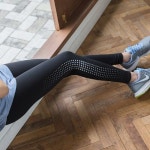 필로소피아 9부 여성요가복 요가복 P9008 요가팬츠 데 : 파란하늘-skyblue