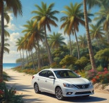 괌 에이스렌트카 니싼 센트라 NISSAN SENTRA(동급차량 제공) : 괌바라기 괌렌트카자유여행