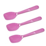 베스킨라빈스 스푼 아이스크림 요플레 일회용 숟가락 스푼 1000개 : 바론잡화점