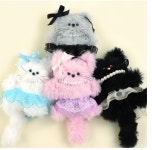 핑크풋 모루인형 DIY만들기 키트 (모든재료포함) 세트 올인원 가방키링만들기 인형 : 제잇문구