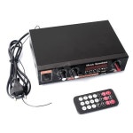 Woopker 가정용 차량용 20 디지털 오디오 앰프 강력한 블루투스 하이파이 스테레오 서브우프 앰프 USB TF FM AUX 지원 45W x 2 채널... 