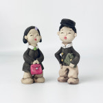교복 학생 소품 토우 도자기 토기 인형 : 바른사발