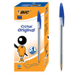 BIC 빅 크리스탈 볼펜 1.0mm 1타 사무용 사무실 : 맥스 스토어