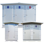 현장 야외용 이동식 화장실 공사장 캠핑장 간이화장실 신일에스피 EAS-3 양변기 2개 소변기 1개 : 일등유통상사