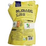 영미산업 (1+1) 큰댁 허니머스타드소스 2kg : 푸드엔마트