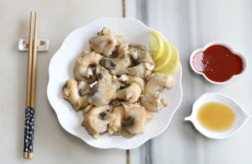 바른밀면&바른수산 포항흥해점 | 포항 백골뱅이 백고동 자숙골뱅이 손질골뱅이 200g 생골뱅이 무침 : 포항 바른수산