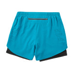 남성 여성 투인원 드라이핏 러닝 쇼츠 커플 짐웨어 트레이닝 반바지 속바지 헬스 운동복 : 익스텐