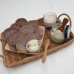 흑미 쌀빵 맛있는 식빵 비건빵 쌀식빵 : 더순수브레드