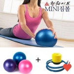 미니짐볼 펌프 세트 다이어트 스트레칭 재활 운동 : 강호마트