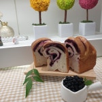 맛있는 블루베리 식빵 쌀빵 비건빵 쌀식빵 : 더순수브레드