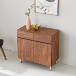 핸즈 데코 LPM 서랍2칸 2문 선반 수납 거실 주방 수납장 가800x세400x높780 : 다원핸즈데코