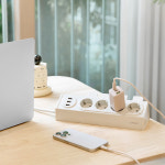[10%Npay적립]라이프썸 이지클릭 USB 멀티탭 4구 3포트 3M(LFS-HA57) : Smilage