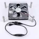 140mm 대형 미니피씨 라우터 앰프 허브 USB 저소음 쿨러 쿨링팬 : 홈앤툴즈