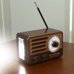 아날로그 레트로 라디오 클래식 휴대용 블루투스 스피커 빈티지 탁상용 FM AM : 에스제이에이엔