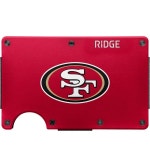 The Ridge 더 리지 NFL 월렛 - 샌프란시스코 49ers 슬림 월렛, 카드... 블록 칩 리더, 현금 스트랩이 있는 미니멀리스트 & 엑 : 나인티스보이즈