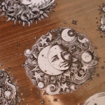 [우리의 시간] The Moon & The Sun Pet tape 3D 광택 5m Roll : 우리의 시간