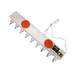 송아지 분유통 양 급식기 전동 포유기 인공 젖병 농장 자동온도조절 우유통 9개(돼지) : 조이상점.