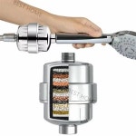 욕실 수조 여과 정수기, 염소 제거, 중금속 여과, 연화, 15 단계 샤워 헤드, 신제품 : 세천마켓