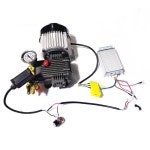 연무 연무 황동 삼중 플런저 펌프 모터 유닛, 연무 기계 , DC 48V, 500W, 무단 유량 0-8LPM, 80bar : 세천마켓